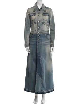 Roberto Cavalli 2010's Plaid Print Trench Coat