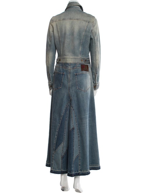 Roberto Cavalli 2010's Plaid Print Trench Coat