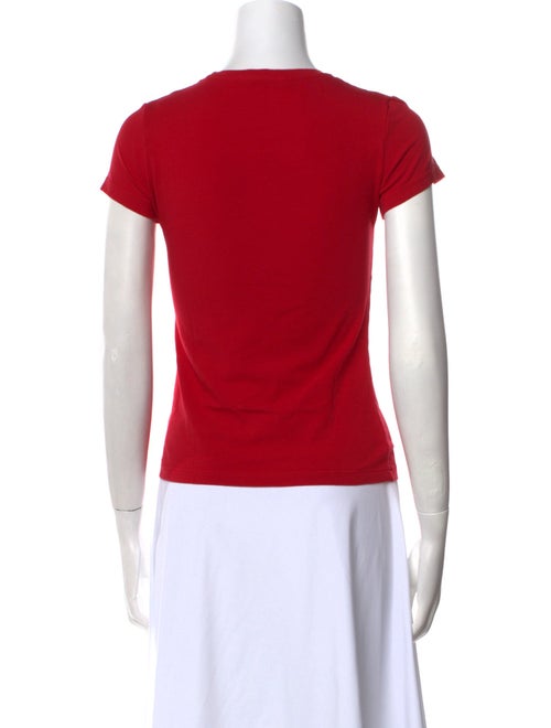 Roberto Cavalli Graphic Print Crew Neck T-Shirt