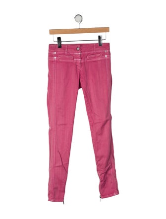Roberto Cavalli Mid-Rise Straight Leg Jeans