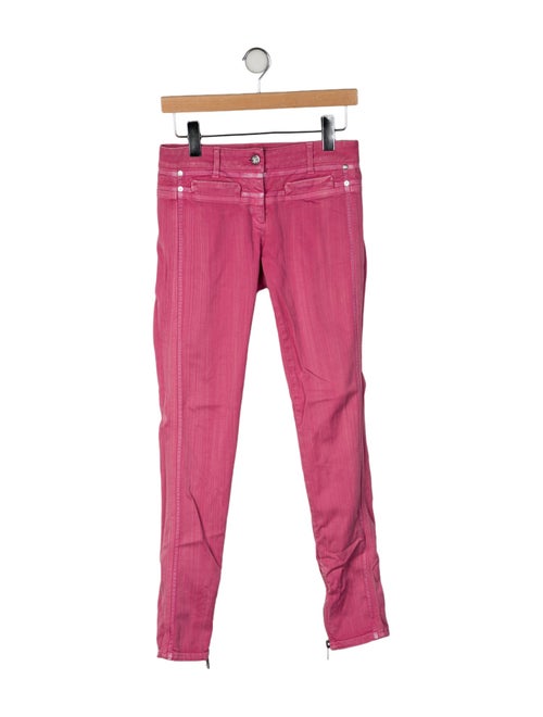 Roberto Cavalli Mid-Rise Straight Leg Jeans