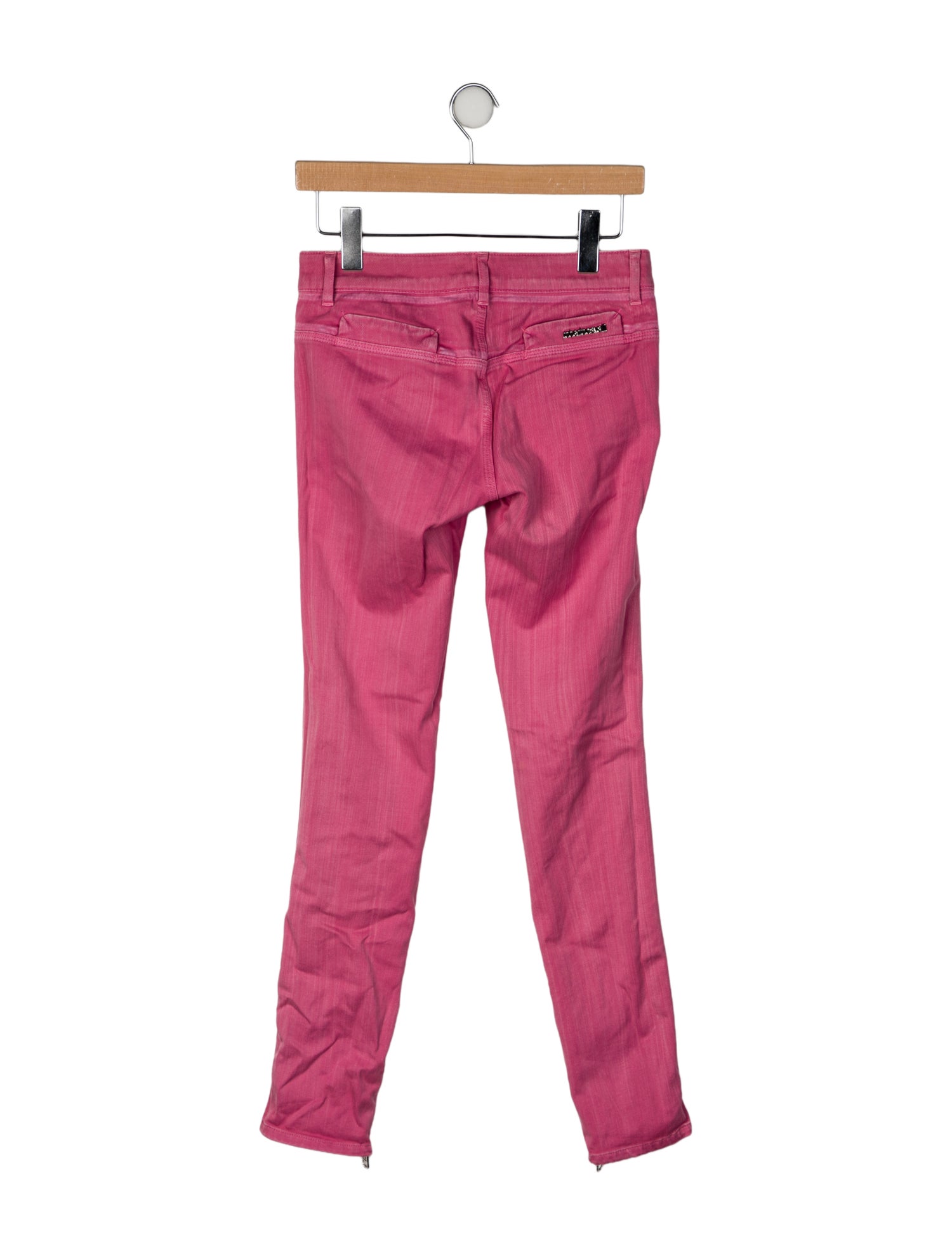 Roberto Cavalli Mid-Rise Straight Leg Jeans