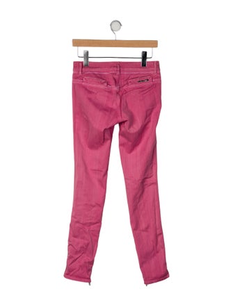 Roberto Cavalli Mid-Rise Straight Leg Jeans