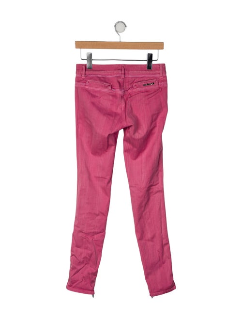 Roberto Cavalli Mid-Rise Straight Leg Jeans