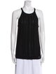 Roberto Cavalli Wool Scoop Neck Top