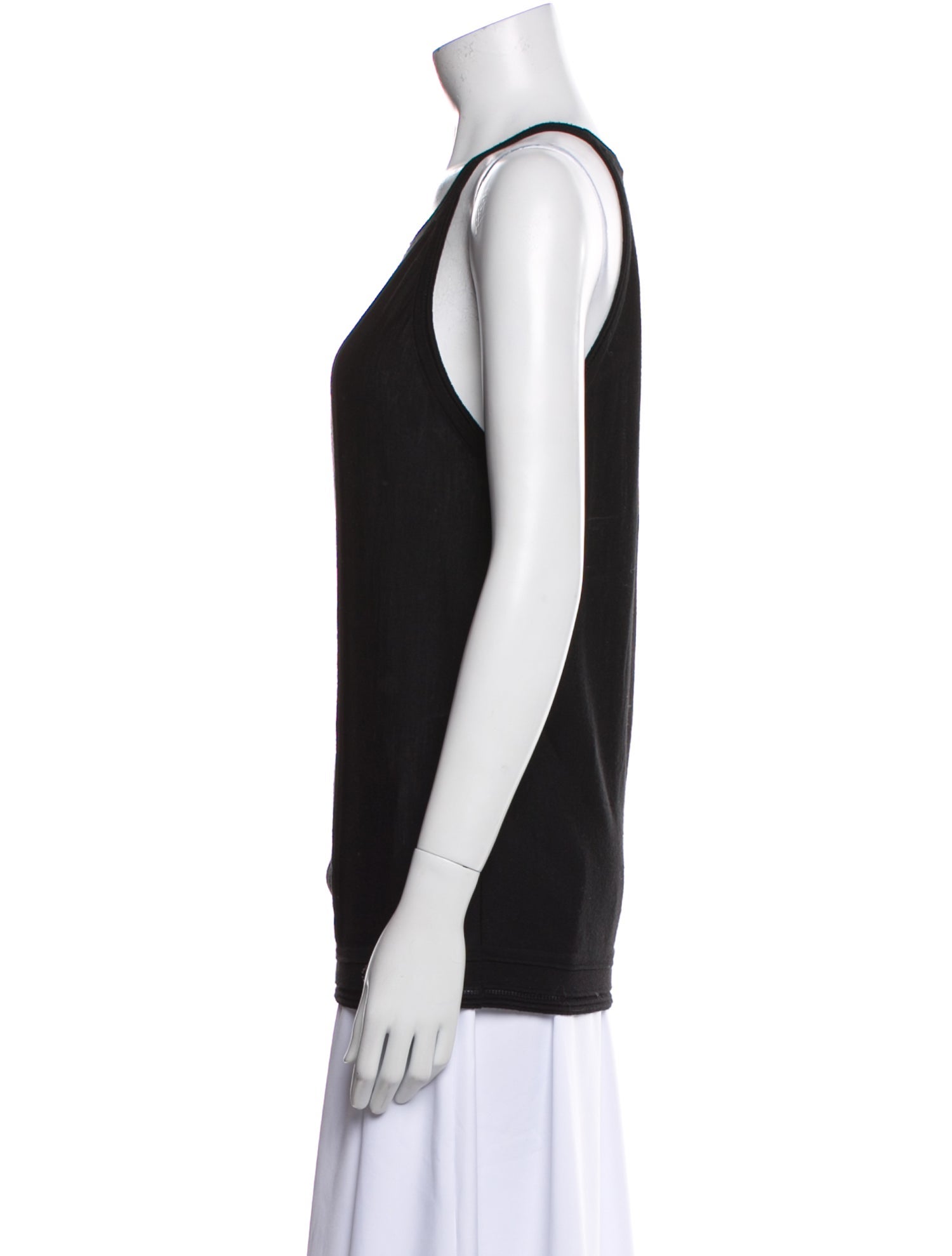 Roberto Cavalli Wool Scoop Neck Top