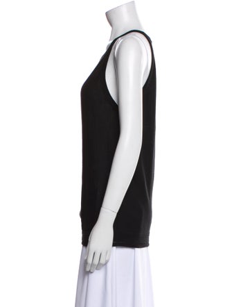 Roberto Cavalli Wool Scoop Neck Top