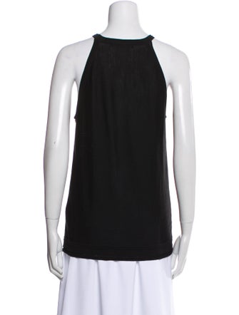 Roberto Cavalli Wool Scoop Neck Top