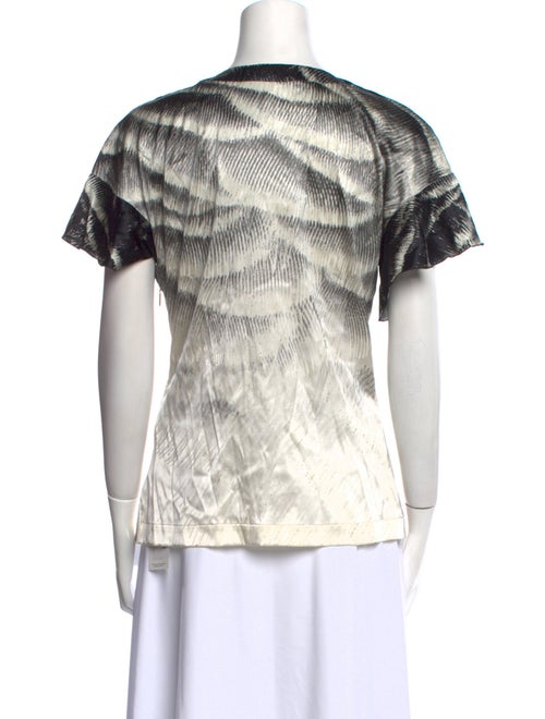 Roberto Cavalli Silk Printed Blouse