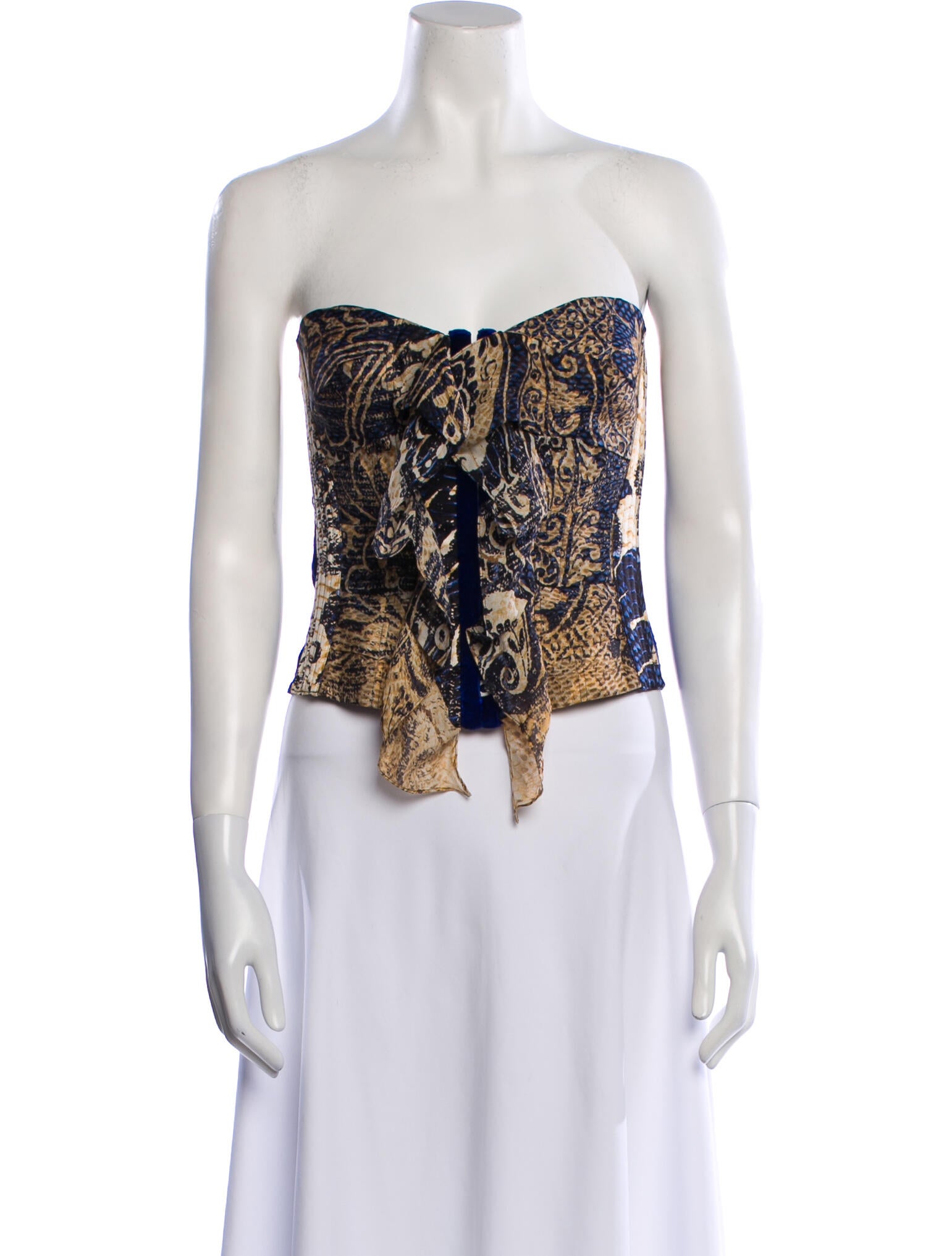 Roberto Cavalli Vintage 2005 Crop Top