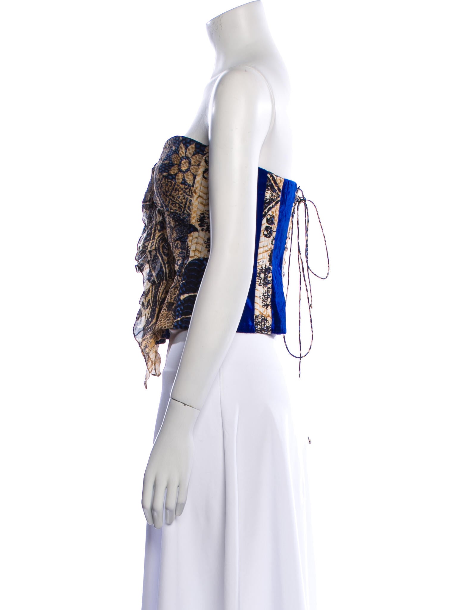 Roberto Cavalli Vintage 2005 Crop Top