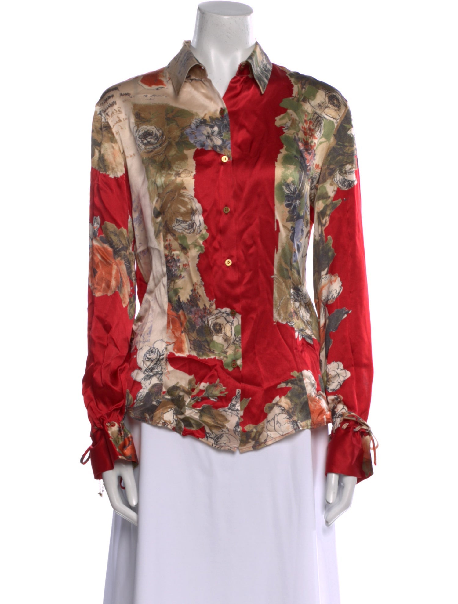 Roberto Cavalli Vintage 2003 Button-Up Top