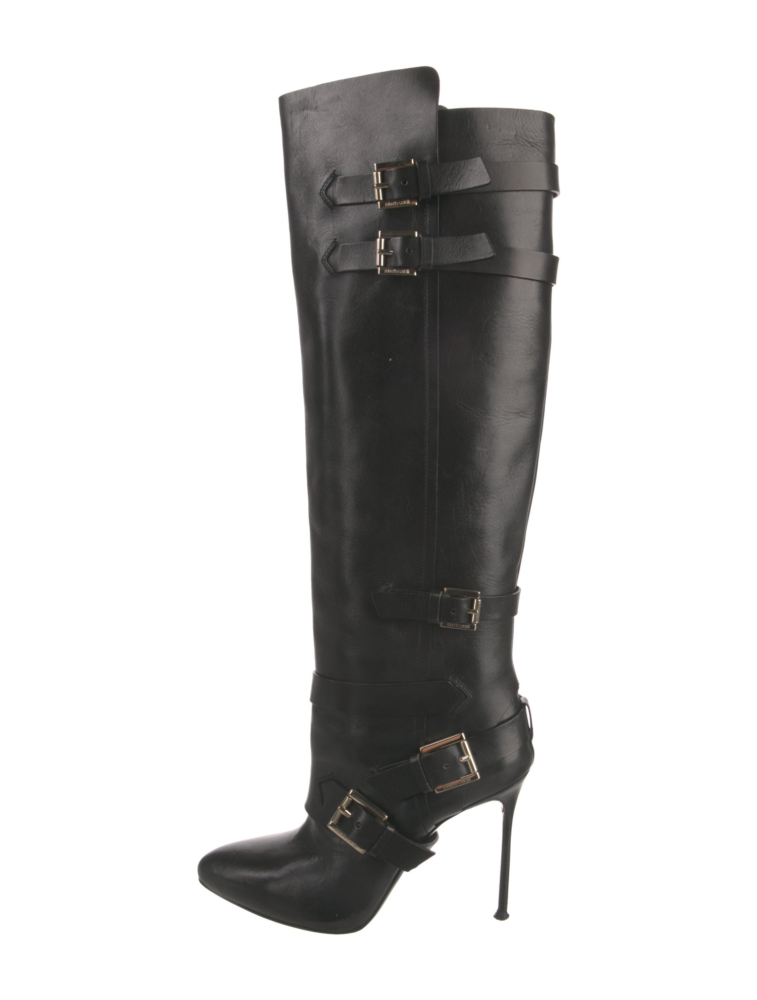 Roberto Cavalli Leather Boots