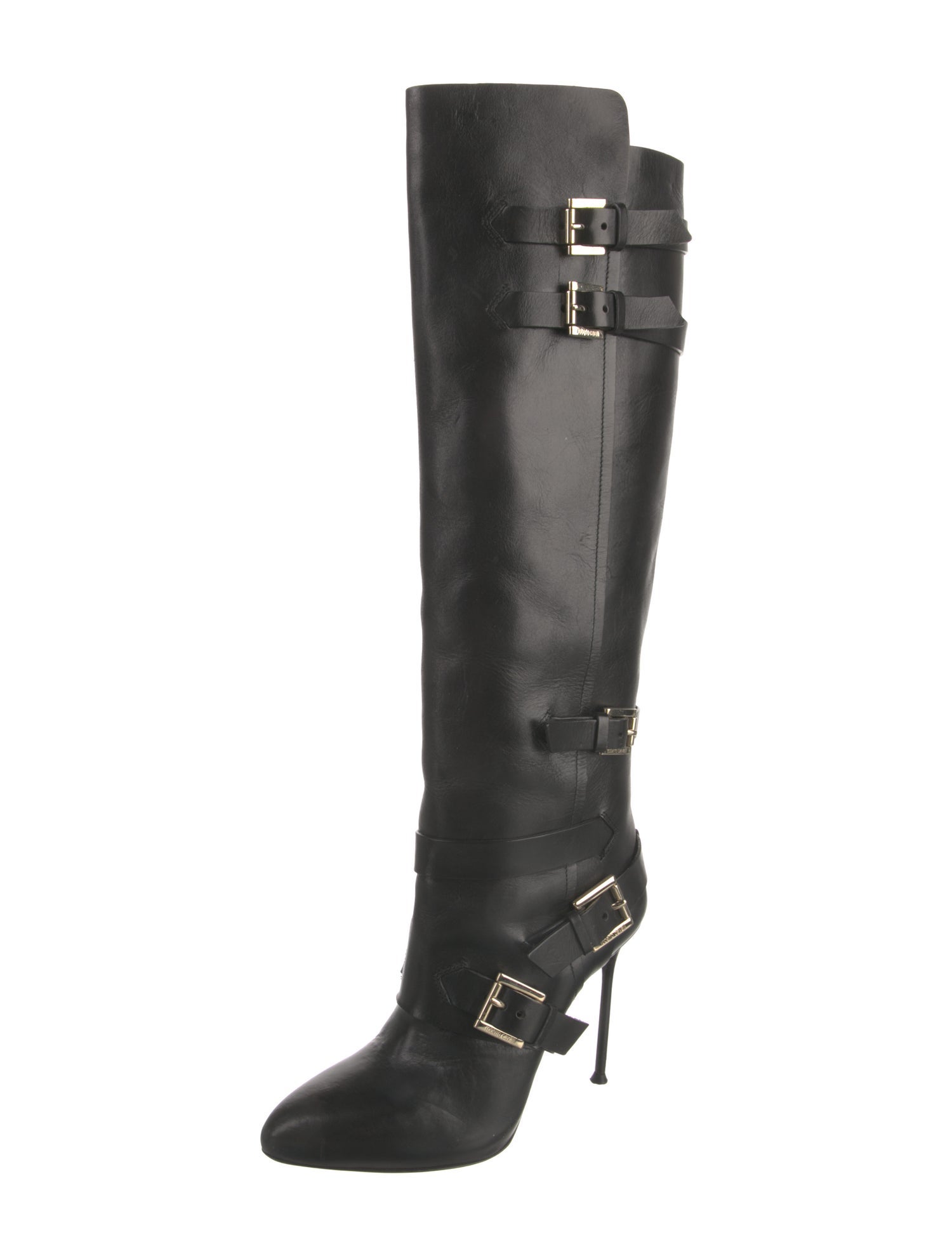 Roberto Cavalli Leather Boots