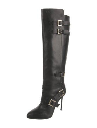 Roberto Cavalli Leather Boots