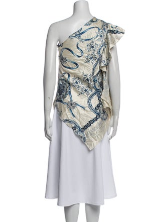 Roberto Cavalli Silk Paisley Print Tunic