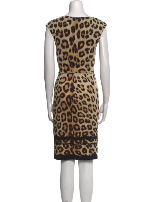 Roberto Cavalli Animal Print Mini Dress