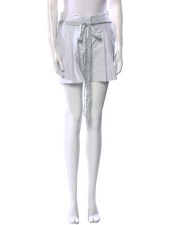 Roberto Cavalli Striped Mini Shorts
