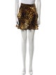 Roberto Cavalli Animal Print Mini Skirt