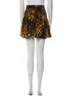 Roberto Cavalli Animal Print Mini Skirt