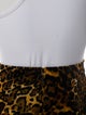 Roberto Cavalli Animal Print Mini Skirt