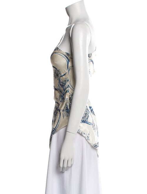 Roberto Cavalli Silk Printed Tunic