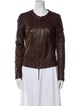Roberto Cavalli Leather Biker Jacket
