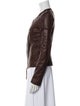 Roberto Cavalli Leather Biker Jacket