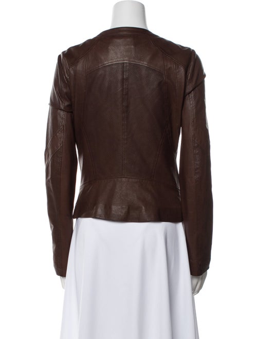 Roberto Cavalli Leather Biker Jacket