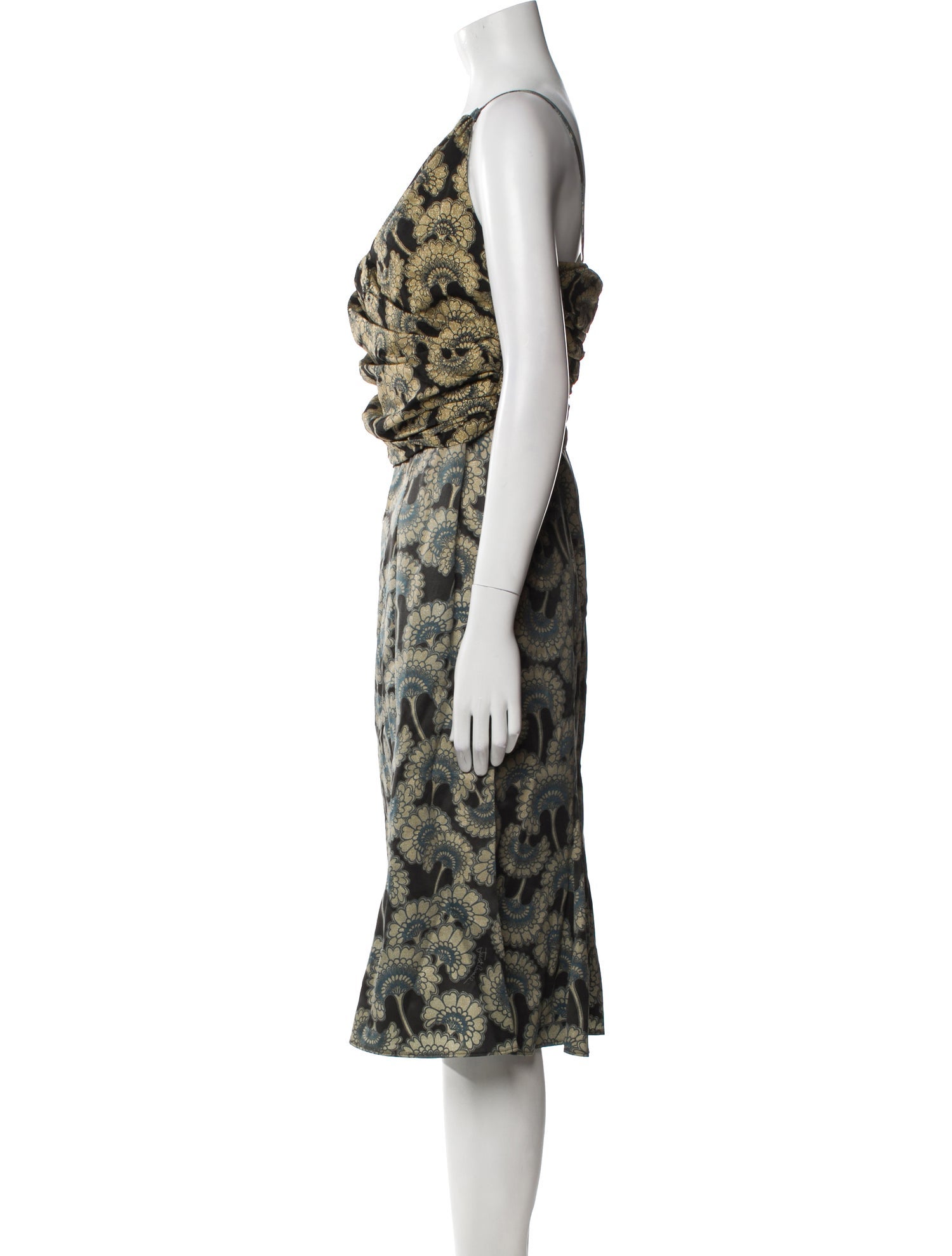 Just Cavalli Vintage Midi Length Dress