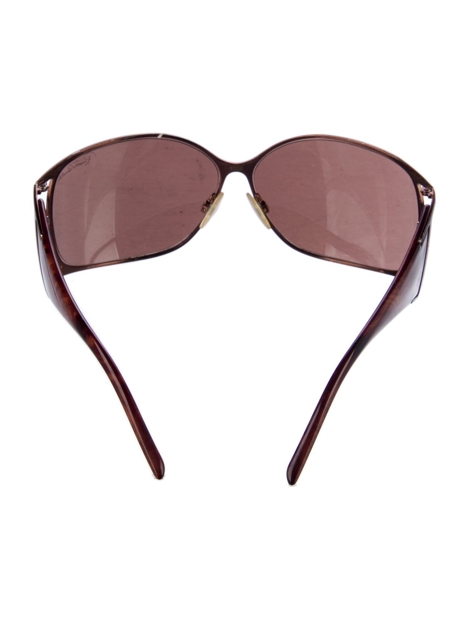 Roberto Cavalli Cat-Eye Tinted Sunglasses