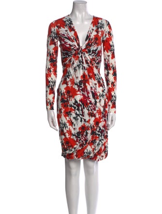 Roberto Cavalli Nylon Knee-Length Dress