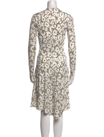 Roberto Cavalli Floral Print Knee-Length Dress