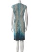 Roberto Cavalli Animal Print Knee-Length Dress