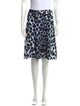 Roberto Cavalli Animal Print Knee-Length Skirt