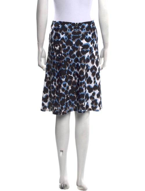 Roberto Cavalli Animal Print Knee-Length Skirt