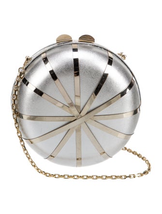 Roberto Cavalli Leather Minaudière