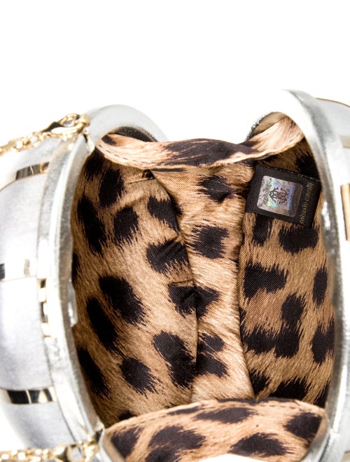 Roberto Cavalli Leather Minaudière