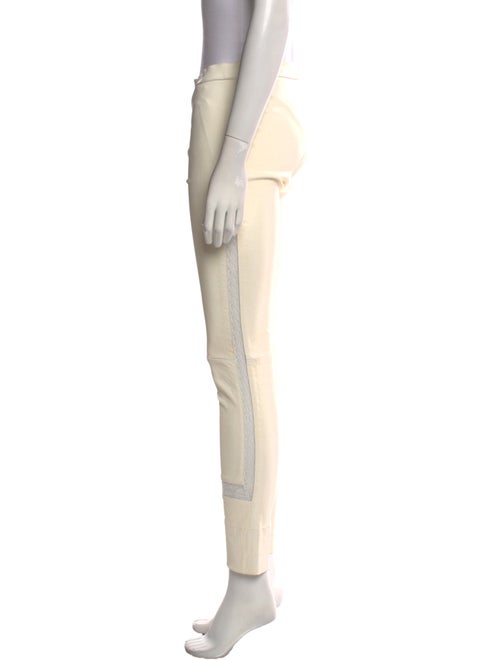 Roberto Cavalli Leather Skinny Leg Pants