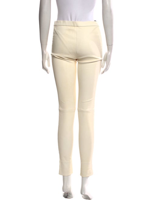 Roberto Cavalli Leather Skinny Leg Pants