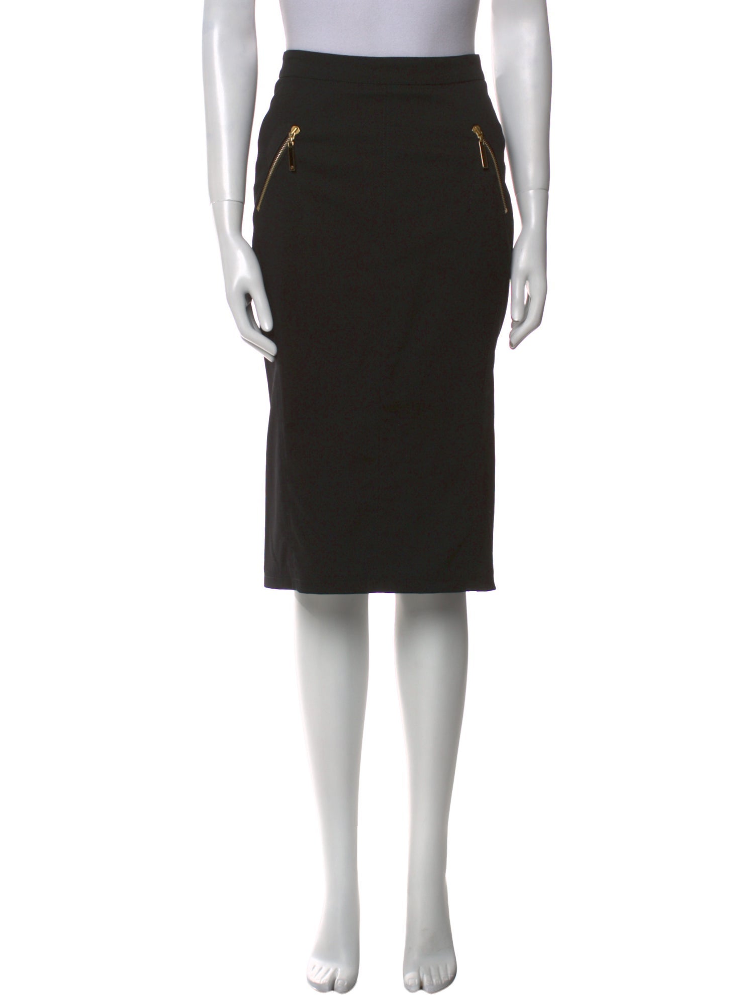 Roberto Cavalli Virgin Wool Knee-Length Skirt