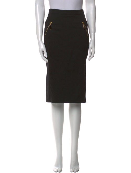 Roberto Cavalli Virgin Wool Knee-Length Skirt