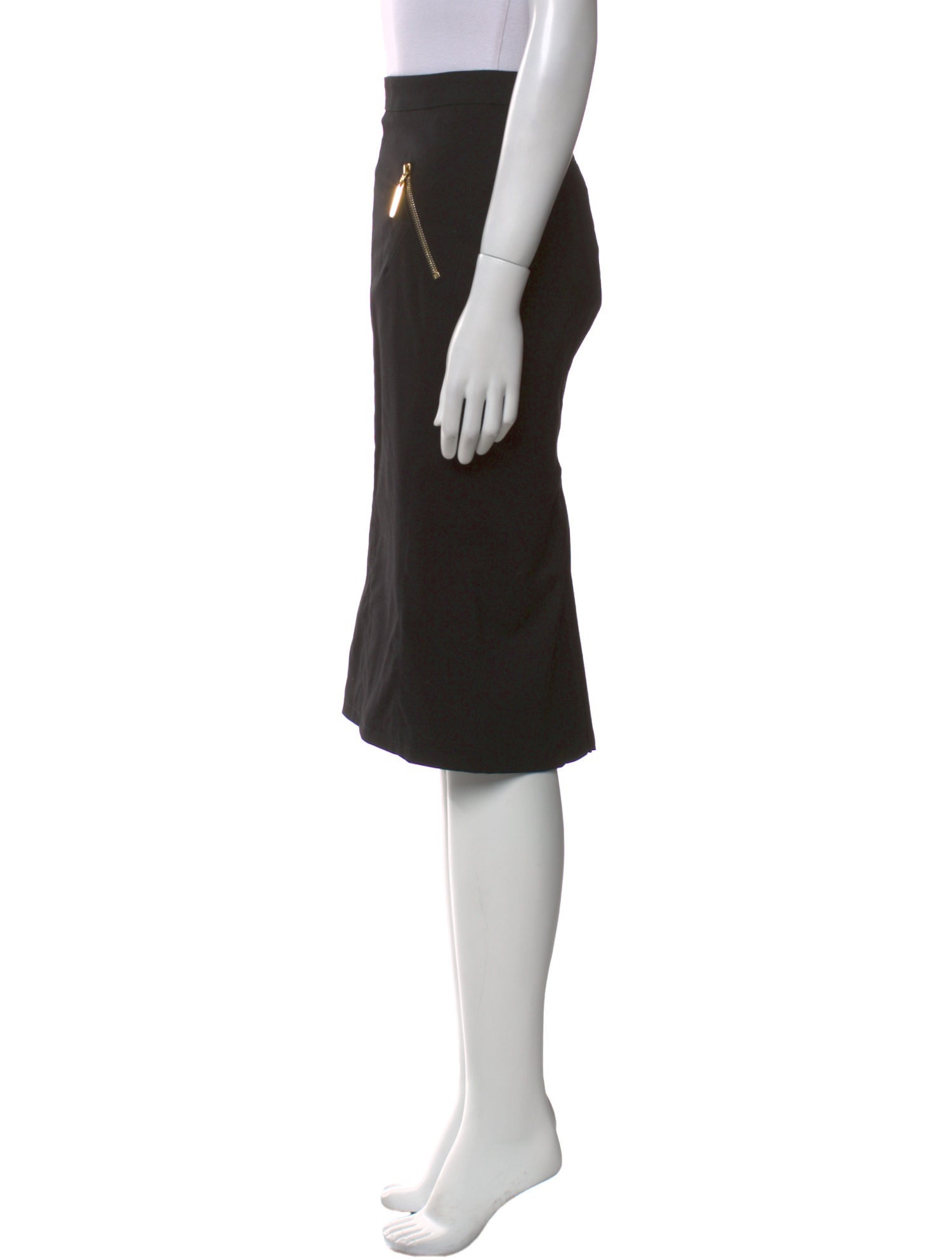 Roberto Cavalli Virgin Wool Knee-Length Skirt