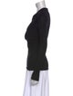 Roberto Cavalli Wool Cowl Neck Top
