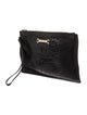 Roberto Cavalli Leather Clutch