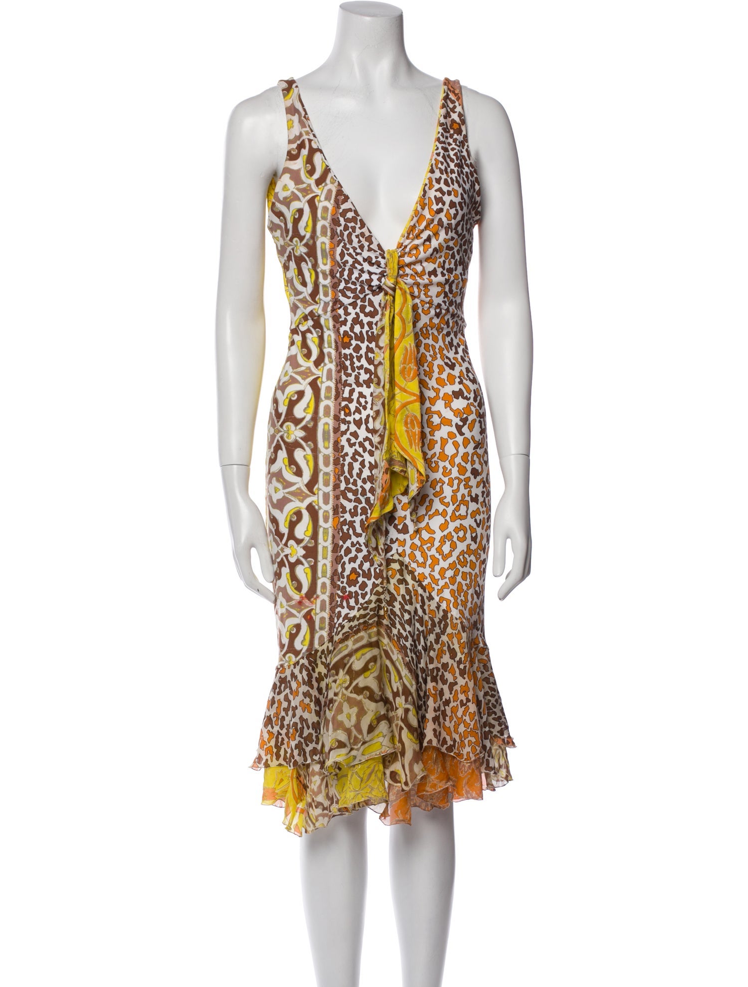 Roberto Cavalli Vintage Knee-Length Dress
