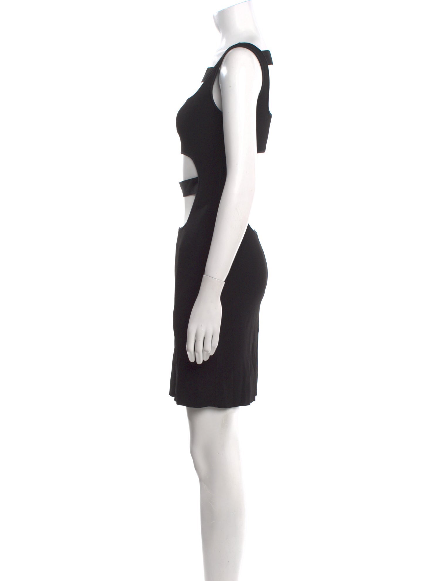 Roberto Cavalli Square Neckline Mini Dress