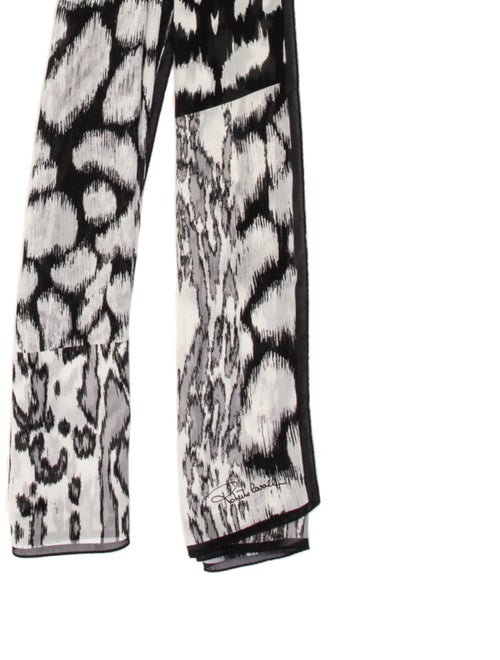 Roberto Cavalli Silk Printed Scarf