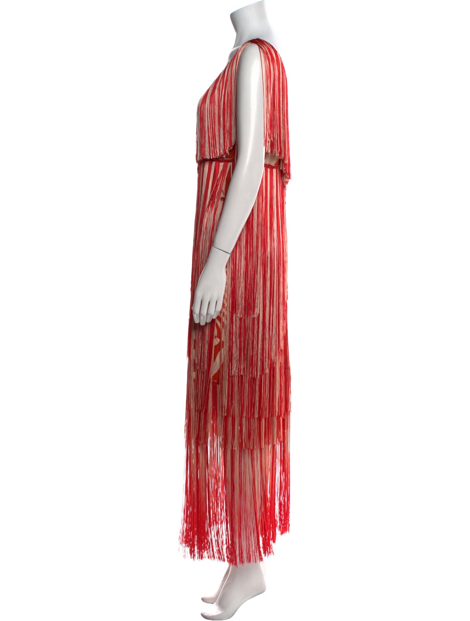 Roberto Cavalli Striped Long Dress w/ Tags
