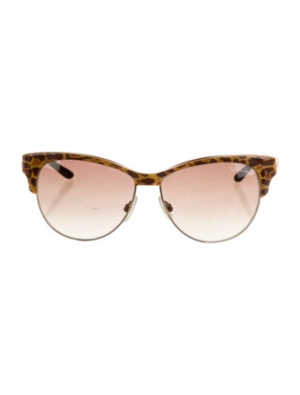 Roberto Cavalli Cat-Eye Gradient Sunglasses